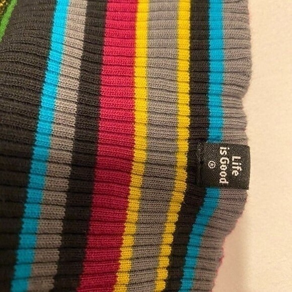 Life is Good black sherpa vest jacket sz Medium womens - Picture 8 of 8